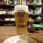 ぼるが - まずはビールで乾杯！　H26.9