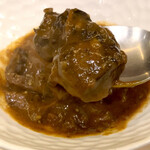 鉄板Diner JAKEN - 黒毛和牛すじカレー