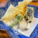 鮨の増田屋 - セット 天ぷら5種 (300円)