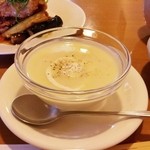クロスロード - セットの冷製スープ