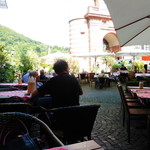 Goldener hecht - 川沿いに面したテラス席