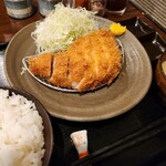 とんかつ瓢 - 定食　1,700円