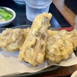 笑乃讃 - 大きな舞茸天ぷら