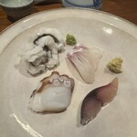 お酒と食事 うり - おつくり盛り合わせ