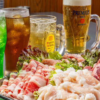 맛있는 고기와! 어린이부터 어른까지 즐길 수 있는 다양한 음료♪