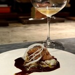 クイント - フォアグラと玉ねぎソース