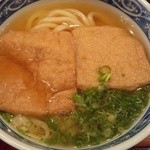 熟成うどん なかや - きつねうどん＠熟成うどんなかや（2012年7月14日）