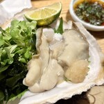 築地 男前鮓 - 岩牡蠣