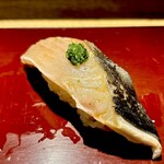 築地 男前鮓 - 鰆