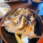 まるさん松本 - 定食の2品目　塩焼き