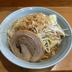 豚ラーメン enten香 - 200g ちぢれ　野菜マシ