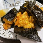 立ち呑み ソメアカ - とうもろこしの磯辺揚げ