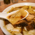 手打ち 陰日向 - ワンタンアップ