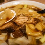 手打ち 陰日向 - ワンタン＆チャーシューアップ