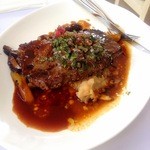 FoFo by el Willy - Argentinean beef sirloin marinated with "mojo picon" grilled vegetables & crispy potato