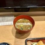 蛇の市 本店 - 江戸前ばらちらし、汁物