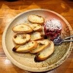 くもざき - 和牛しんたまタルタル