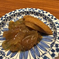 港式料理 鴻禧 - 鮑とクラゲ