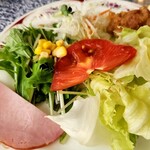 神戸餐館 - 食前ではなく、〆のサラダw