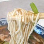 あんかけ屋 - 麺は細麺。あんかけとよく絡みます！