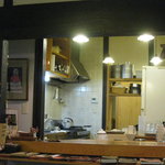 野土香 - キッチン。・・・かわいい