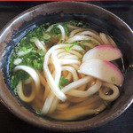 仲南産直市 食堂 - かけうどん