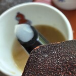 蕎麦 阿き津 - 白濁した蕎麦湯