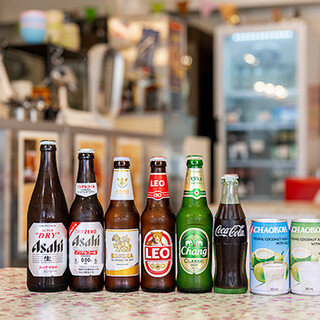 タイビールやタイミルクティーも楽しめる！飲み放題プランあり◎