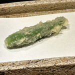 日本橋 蕎ノ字 - 甘長唐辛子　しし唐