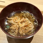 日本橋 蕎ノ字 - 桜えびかき揚げ