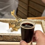 日本橋 蕎ノ字 - 黒ビール