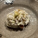 日本橋 蕎ノ字 - 粗挽き　そばがき