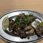 大衆地下酒場 ナナツバ - 鶏ハラミ炭火焼き