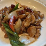 ル・パルク - 本日の鶏肉と野菜の炒め物