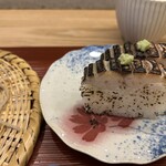 そば切り 岳空 - 炙り〆鯖寿司