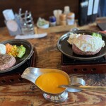 とろけるハンバーグ 福よし - 