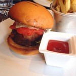 Liberty Exchange Kitchen & Bar - veggie burger