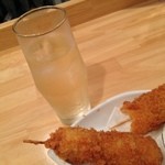 心水 - ハイボール（山崎）です。ゴクゴクいってしまいました！！