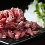 黒毛和牛焼肉 柳生 - 塩ユッケ