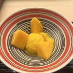 鮨 さえ喜 - マンゴーアイス