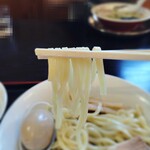 煮干中華 あさり - 太ストレート麺