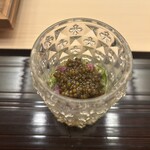 鮨 さえ喜 - 富山の白海老、キャビア