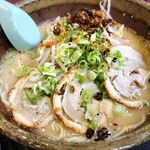 桜島鹿児島ラーメン - 日替わり定食の鹿児島ラーメン