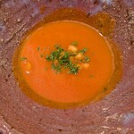 黄ごん焼き あにおん - ランチスープ