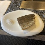 鉄板焼き 鳥羽別邸 華暦 - アラカルト　白身魚