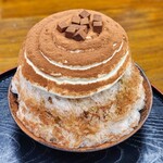 とろりん茶房 - ティラミスかき氷