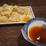 居酒屋　大ざわ - ハモ天ぷら