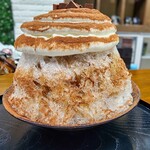 とろりん茶房 - ティラミスかき氷