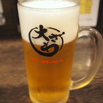 居酒屋　大ざわ - 生ビール