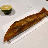 開化亭 - 郡上市和良川産天然鮎春巻き